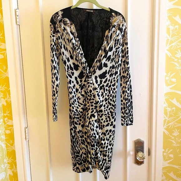 Roberto Cavalli Cheetah Dress - size small - Picture 1 of 4